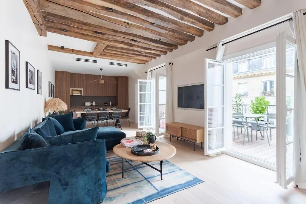 Grande Terrasse, Climatisation, 3 Chambres, Marais * פריז