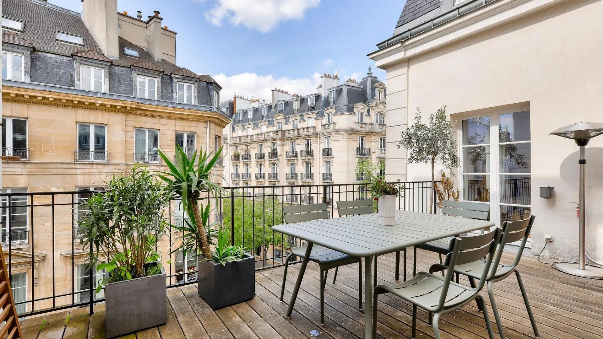 Grande Terrasse, Climatisation, 3 Chambres, Marais Paris